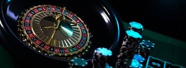 Live dealer blackjack table with multi-camera studio setup